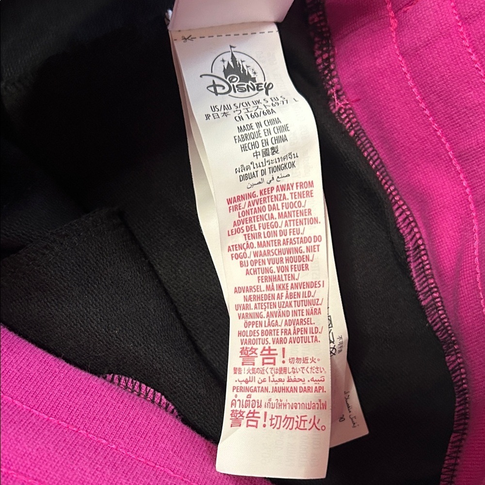 Disney Black Shorts with Pink and Blue Highlights - Picture 7 of 12